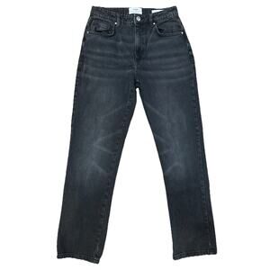 Cotton On Jeans Womens 10 Black Long Straight 30